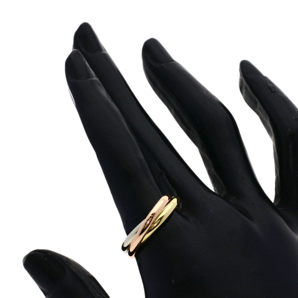 Trinity Ring 18K Yellow Gold and 18K White Gold
