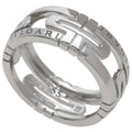 Parentesi Open Ring 18K White Gold