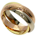 Trinity Ring 18K Yellow Gold and 18K White Gold