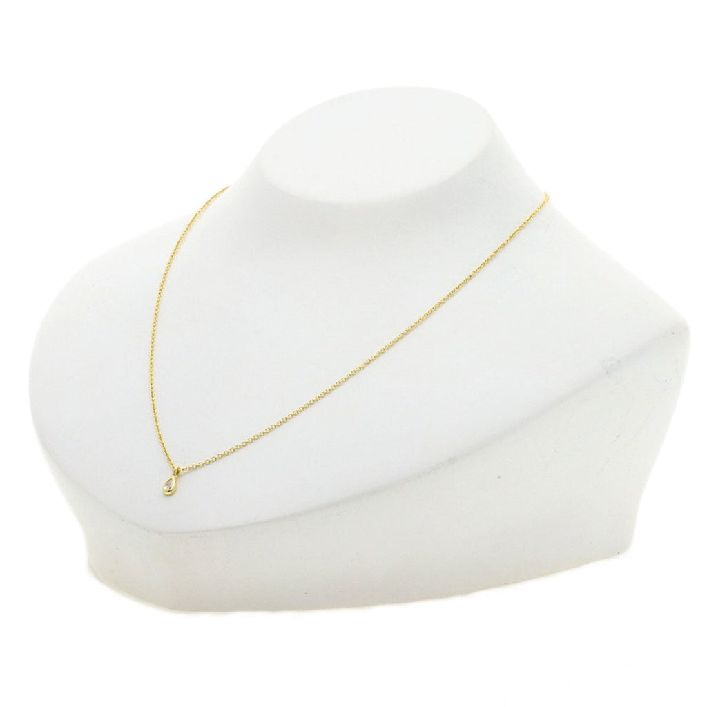 Elsa Peretti Diamonds By The Yard Pendant Necklace 18K Yellow Gold and Diamond