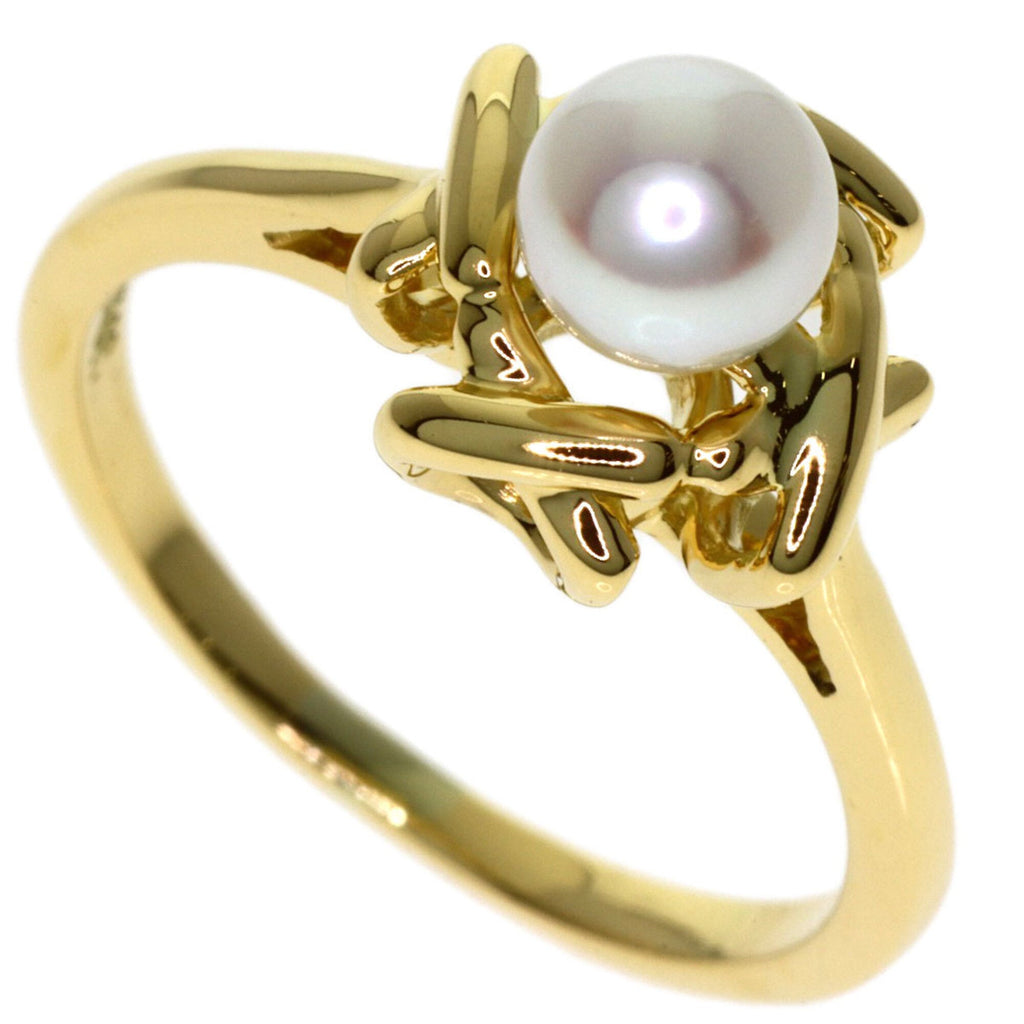 Ring 18K Yellow Gold with Pearl