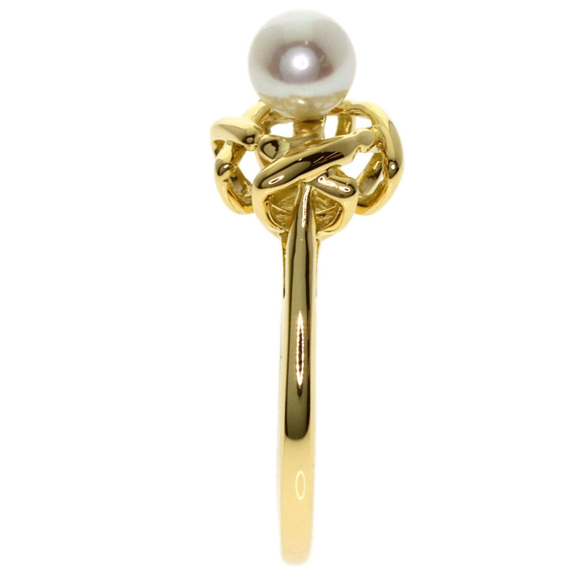 Ring 18K Yellow Gold with Pearl