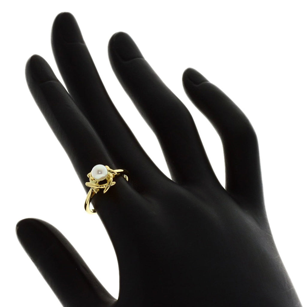 Ring 18K Yellow Gold with Pearl