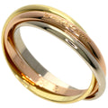 Trinity Ring 18K Yellow Gold and 18K White Gold