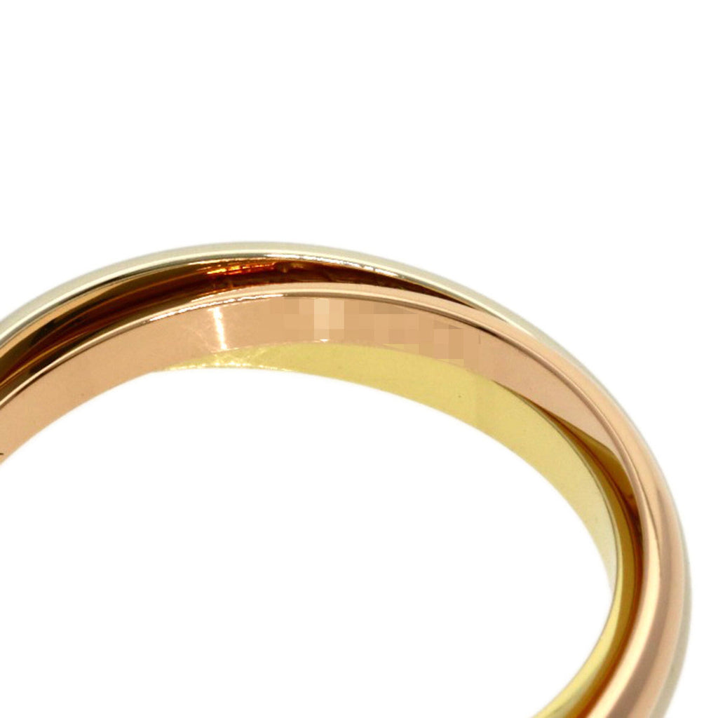 Trinity Ring 18K Yellow Gold and 18K White Gold