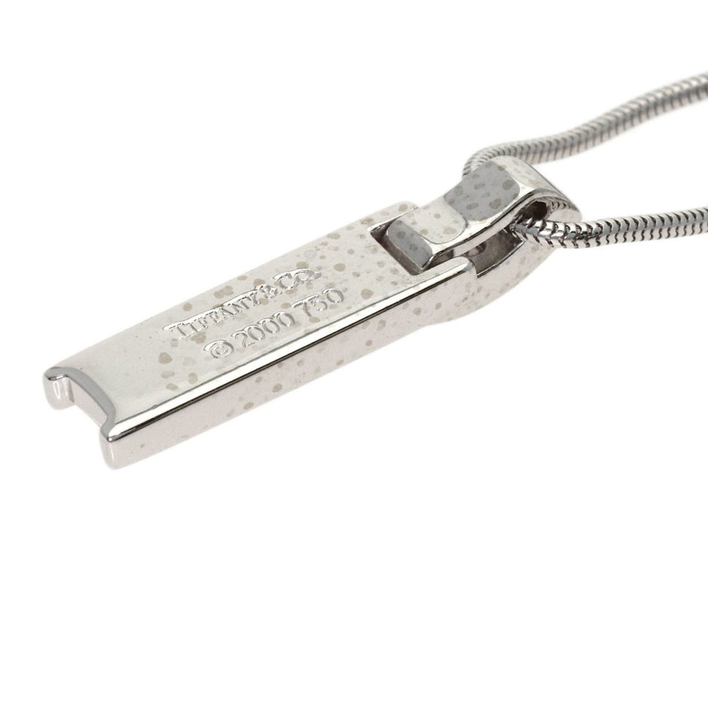 Atlas Pendant Necklace 18K White Gold