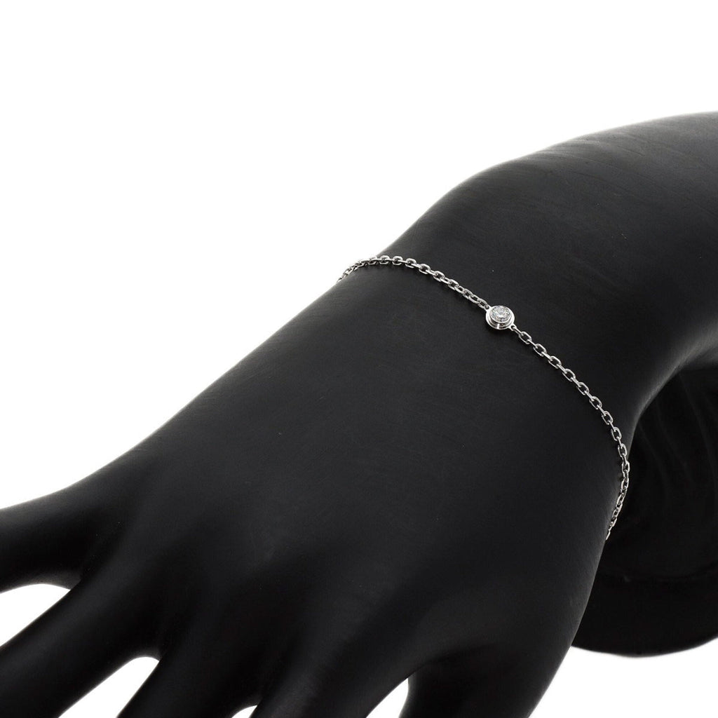 Bracelet 18K White Gold with Diamond