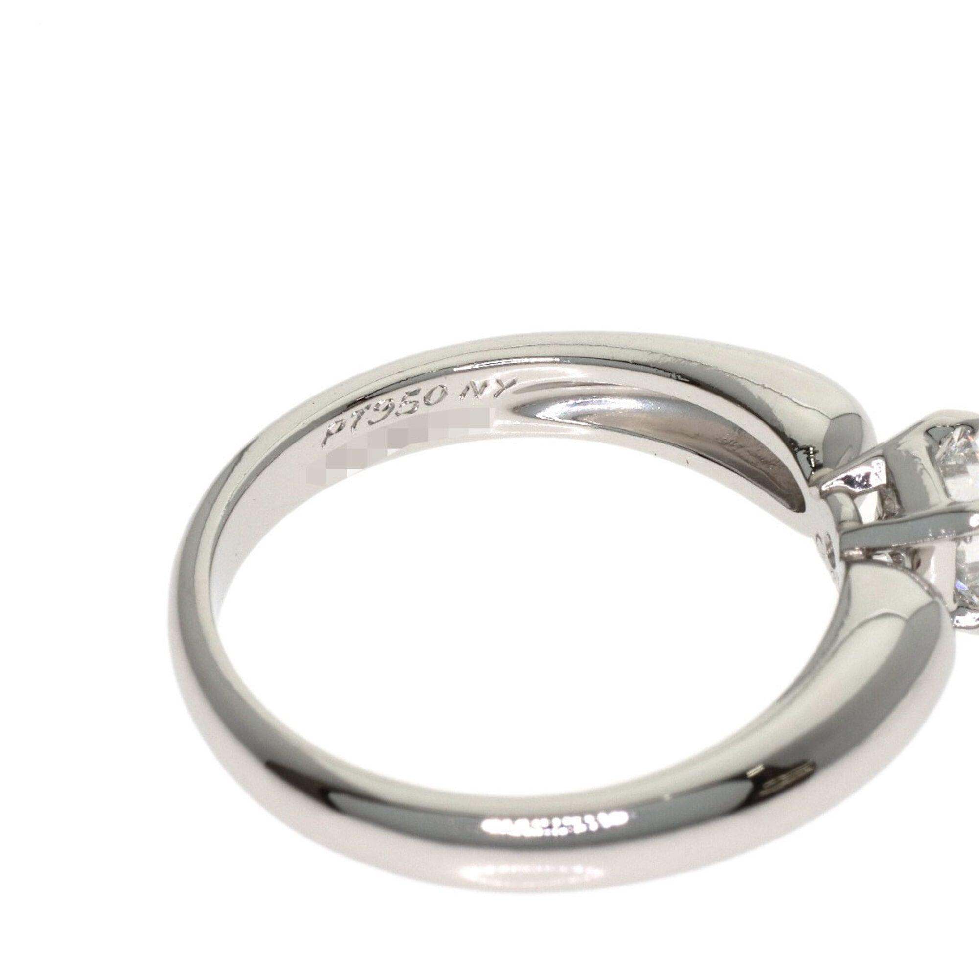 Square Princess Cut Diamond Ring Platinum