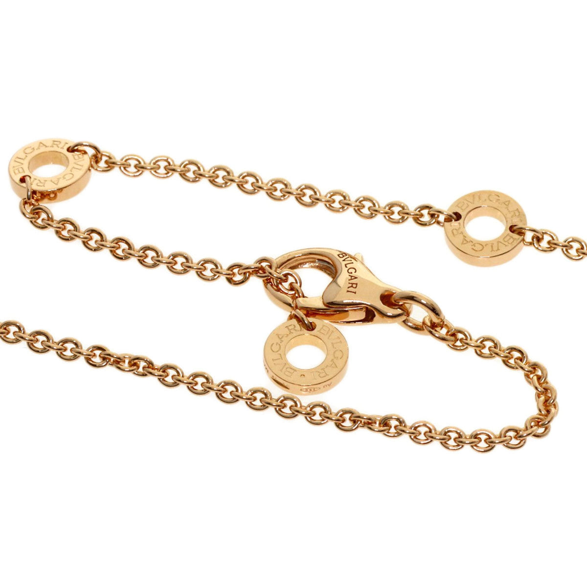 B.Zero1 Pendant Necklace 18K Rose Gold