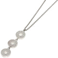 1837 Triple Circle Pendant Necklace Sterling Silver