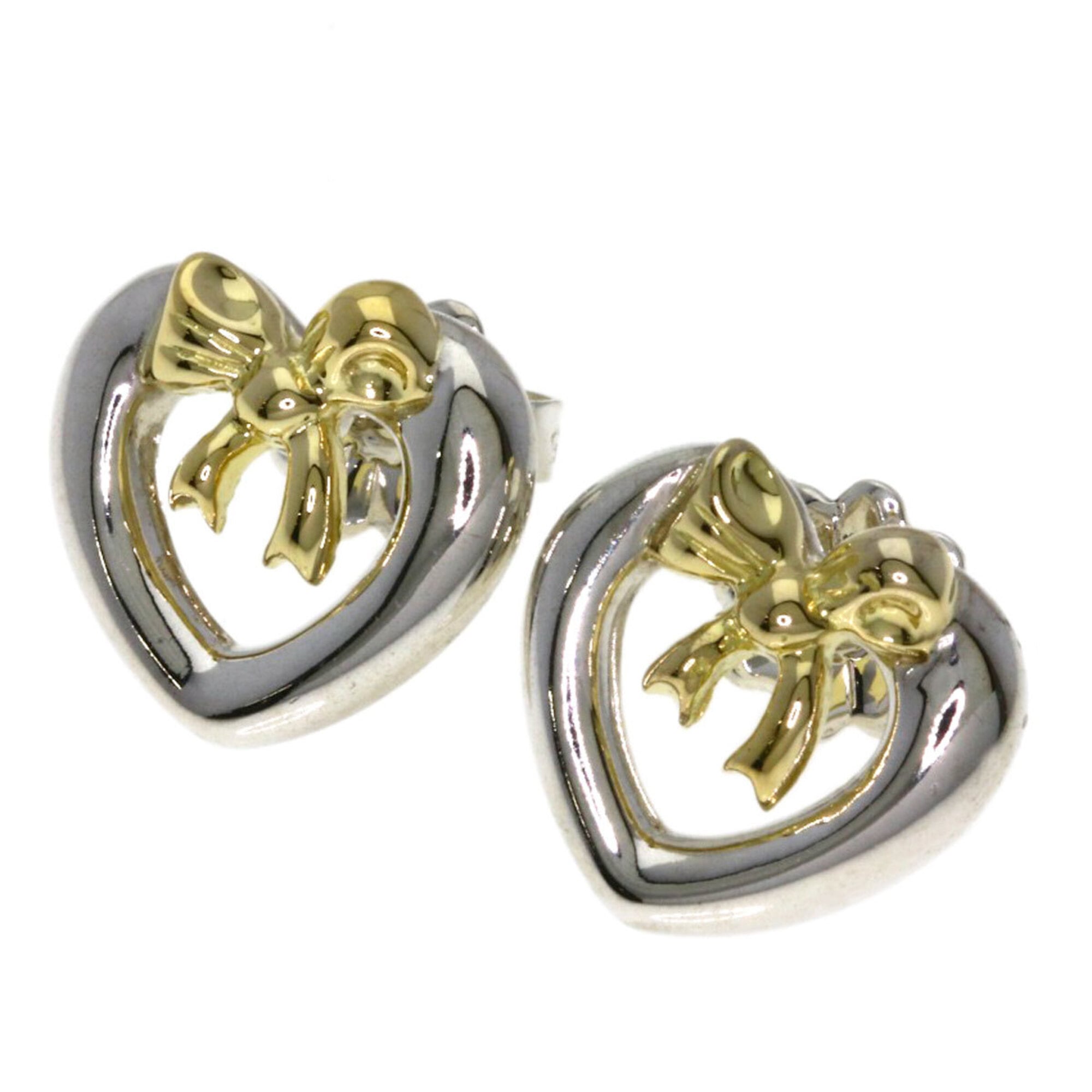Earrings Sterling Silver and 18K Yellow Gold