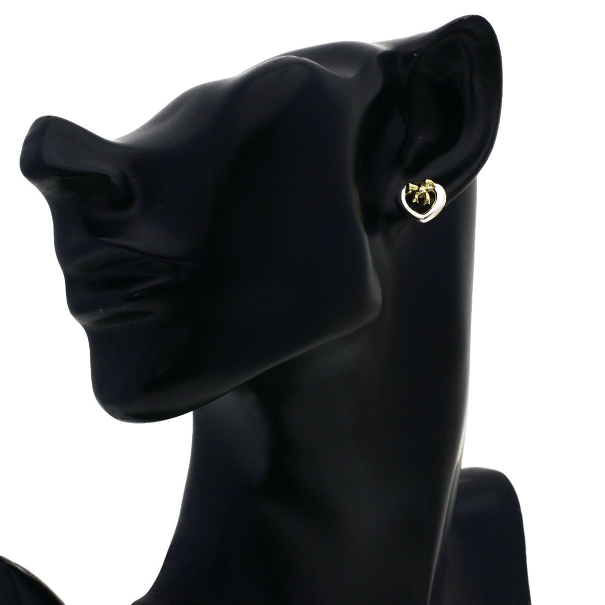 Earrings Sterling Silver and 18K Yellow Gold