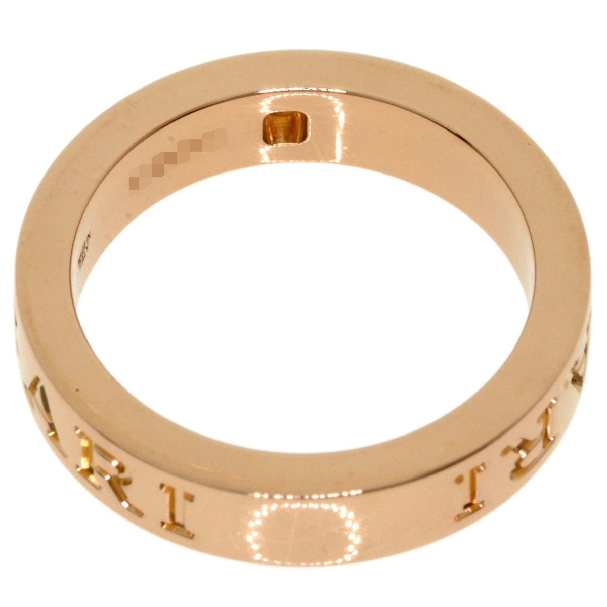 Double Ring 18K Rose Gold with Diamond