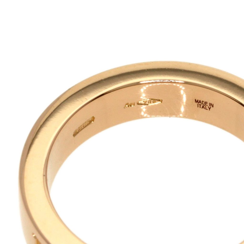 Double Ring 18K Rose Gold with Diamond