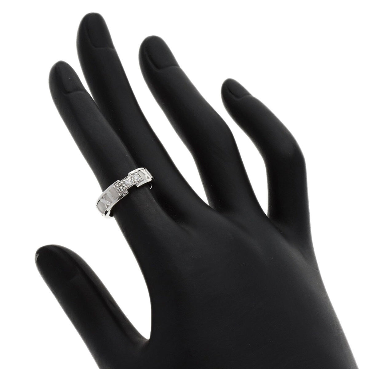 Atlas Ring 18K White Gold