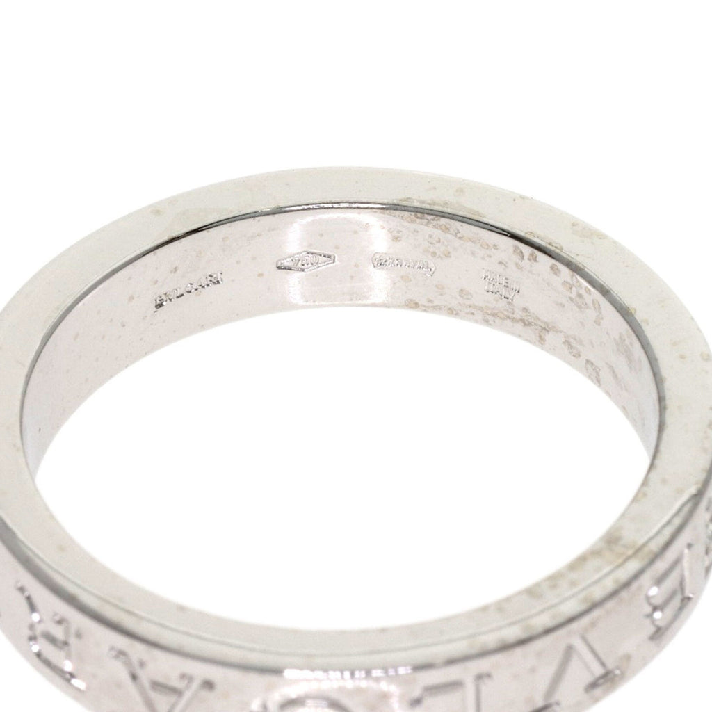 Double Ring 18K White Gold with Diamond