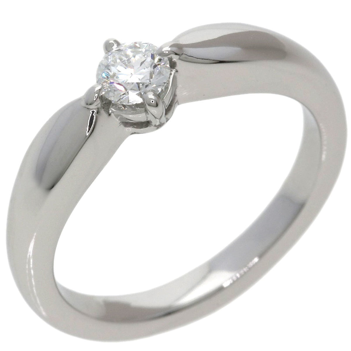 Ring Platinum with Diamond