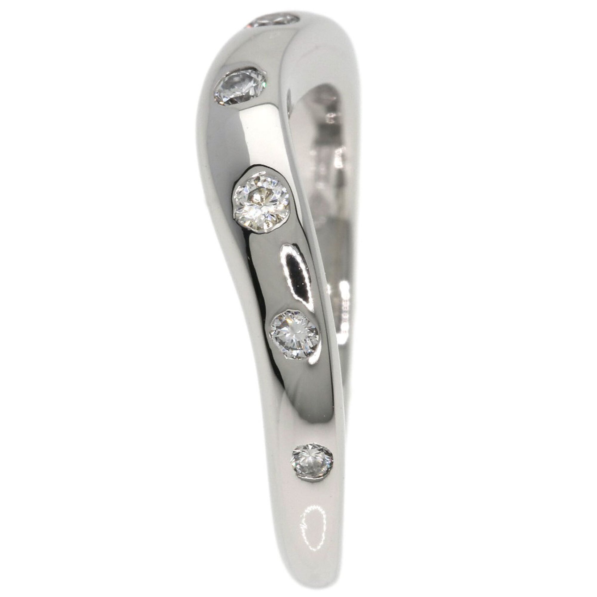 Corona Ring Platinum with Diamond