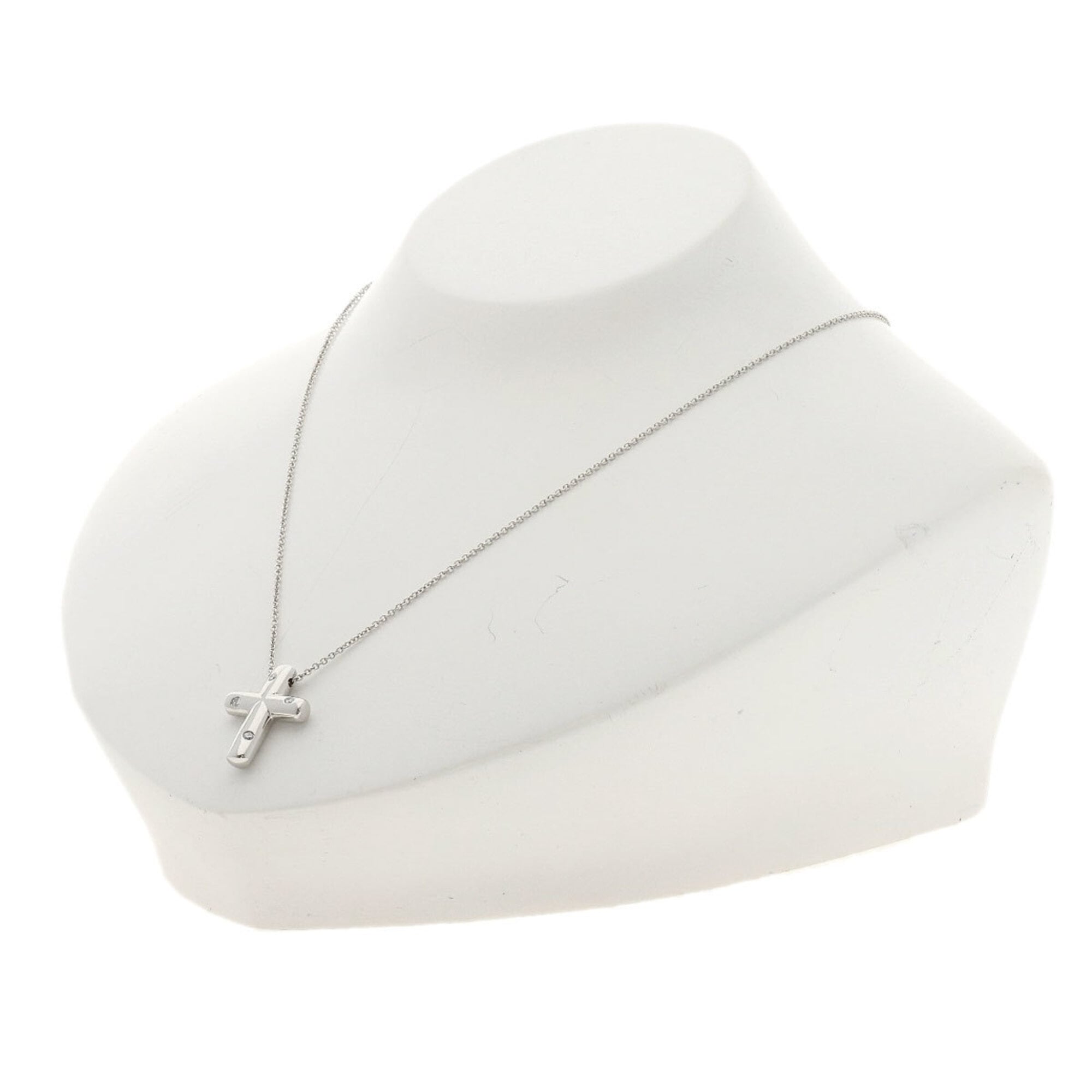 Pendant Necklace Platinum with Diamond