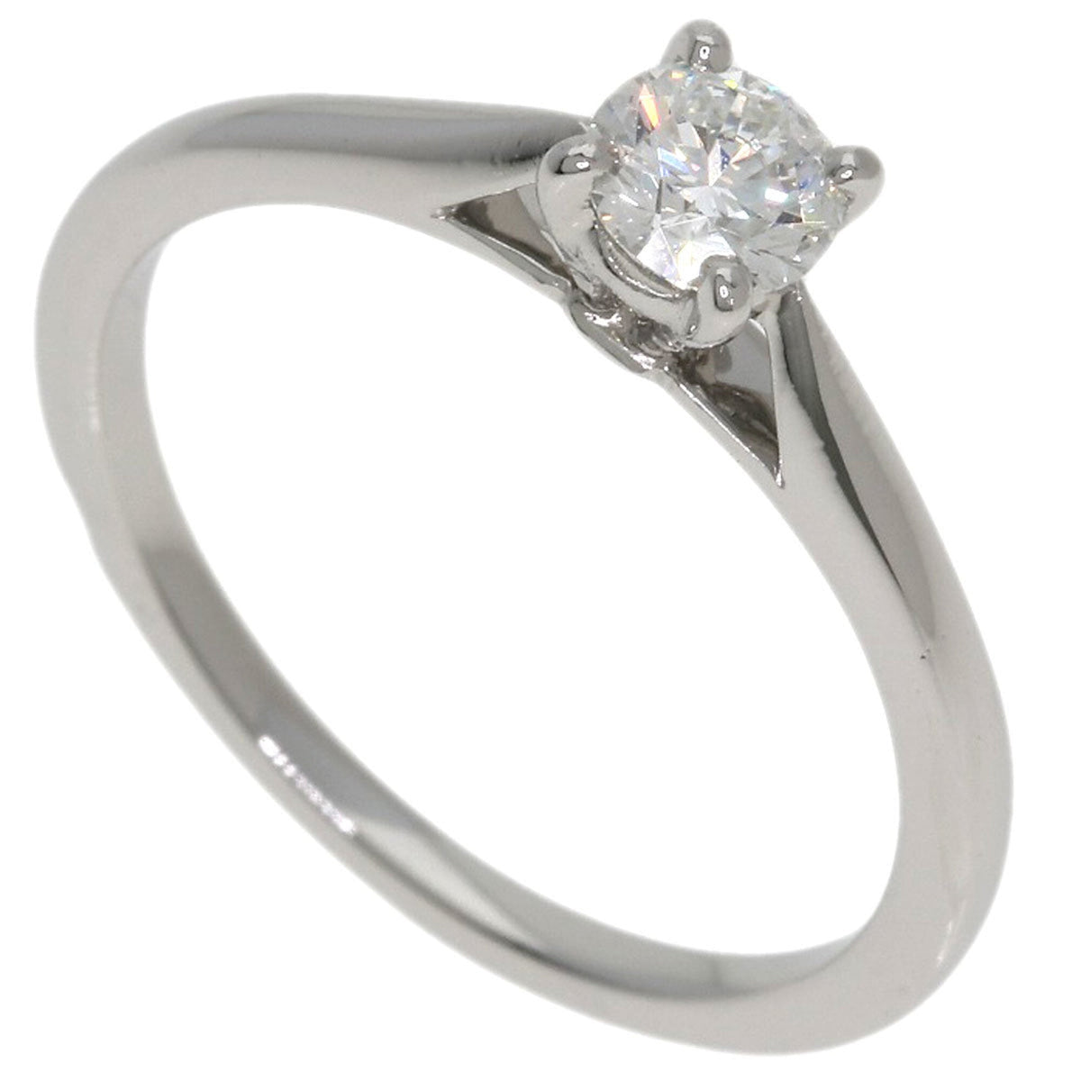 Solitaire Diamond Ring Platinum