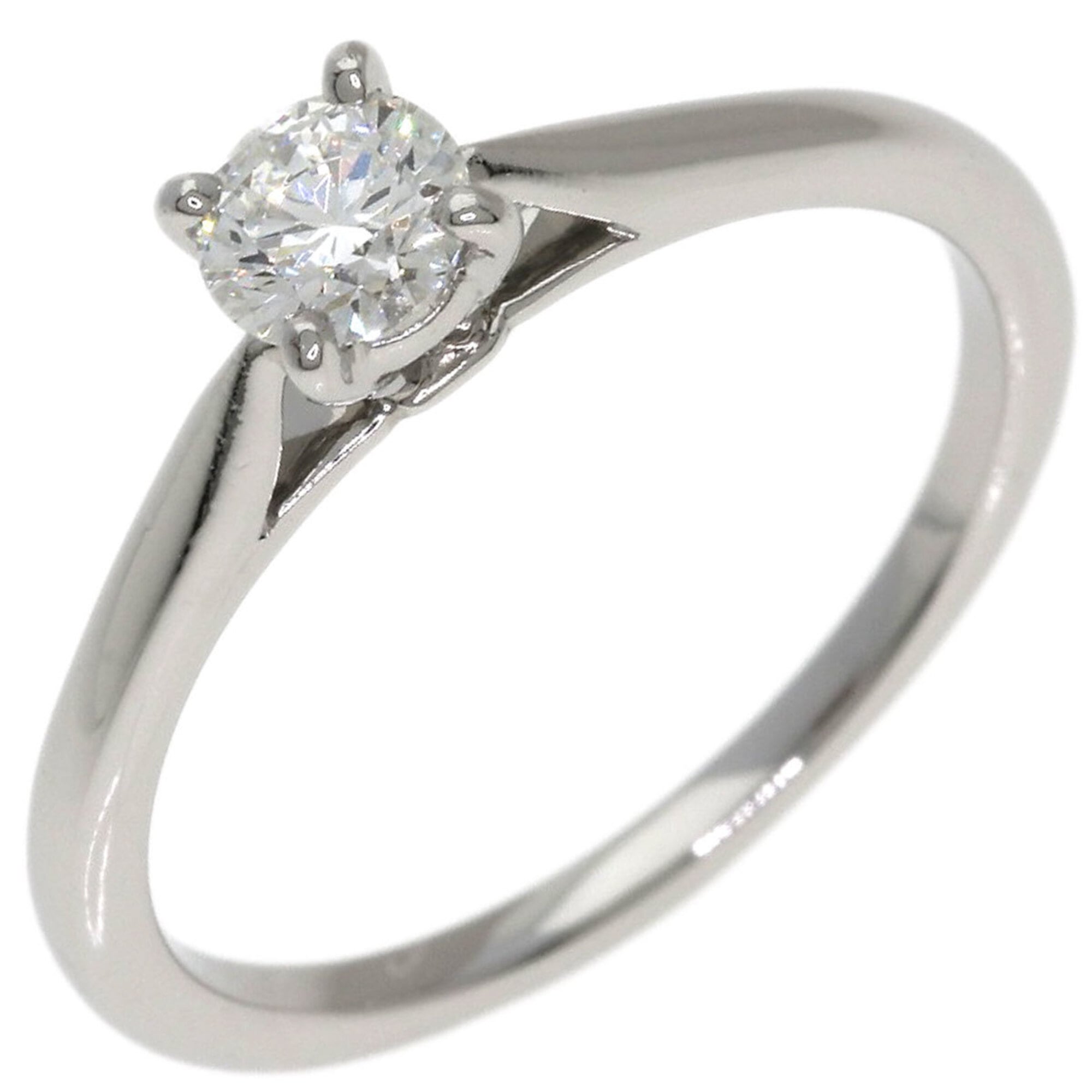 Solitaire Diamond Ring Platinum