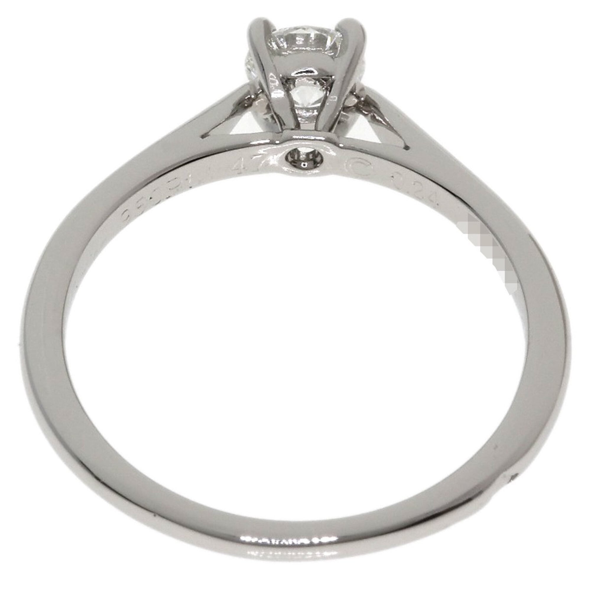 Solitaire Diamond Ring Platinum