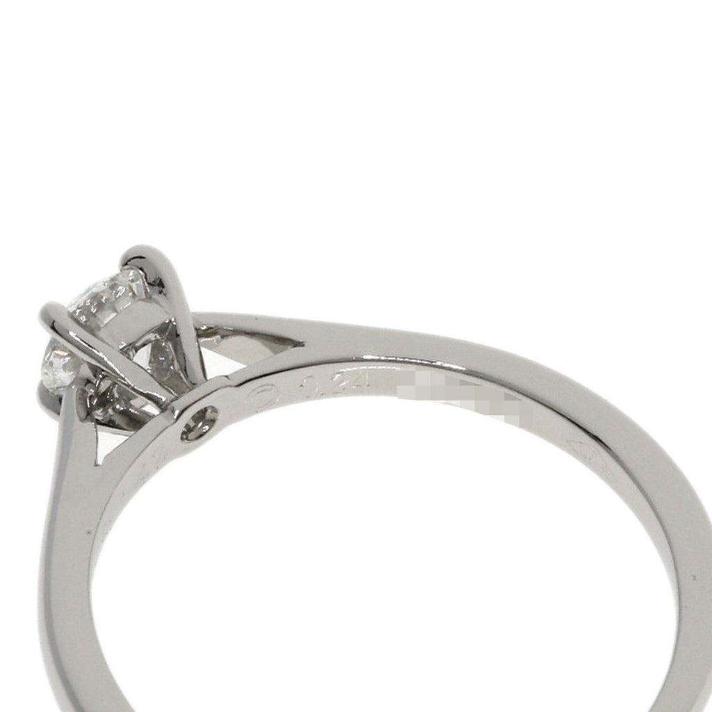 Solitaire Diamond Ring Platinum