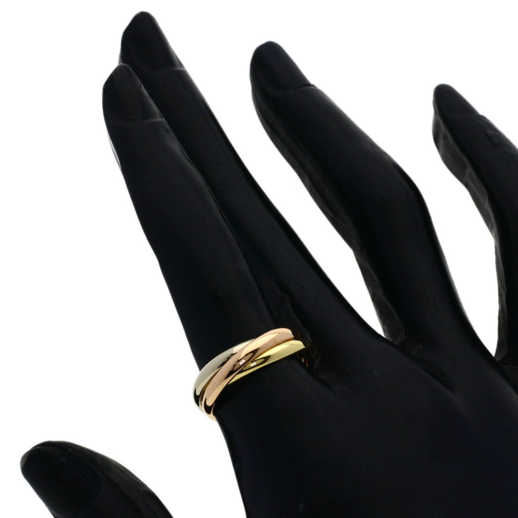 Trinity Ring 18K Yellow Gold and 18K White Gold