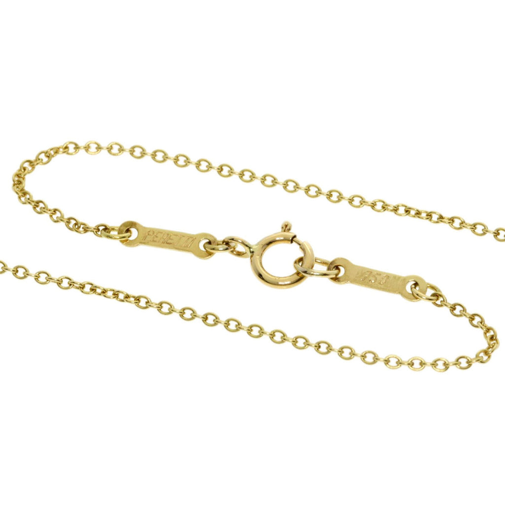Bird Cross Pendant Necklace 18K Yellow Gold