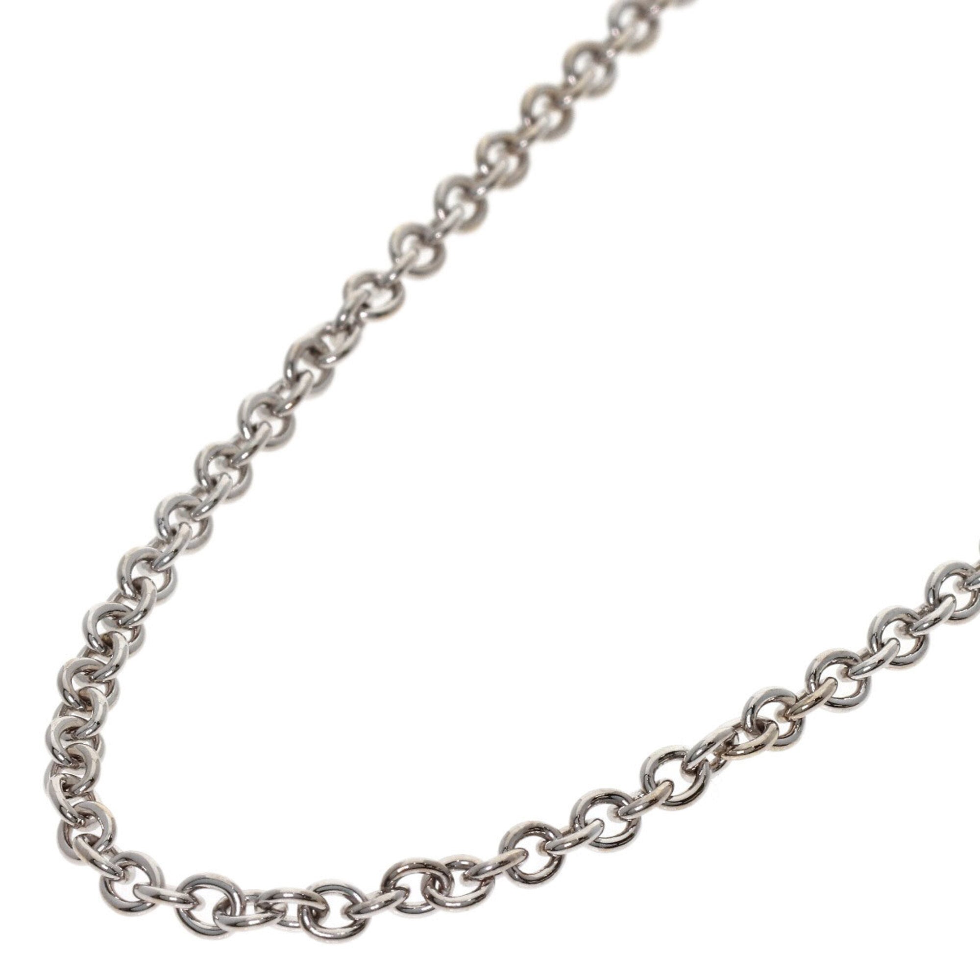 Pendant Necklace 18K White Gold