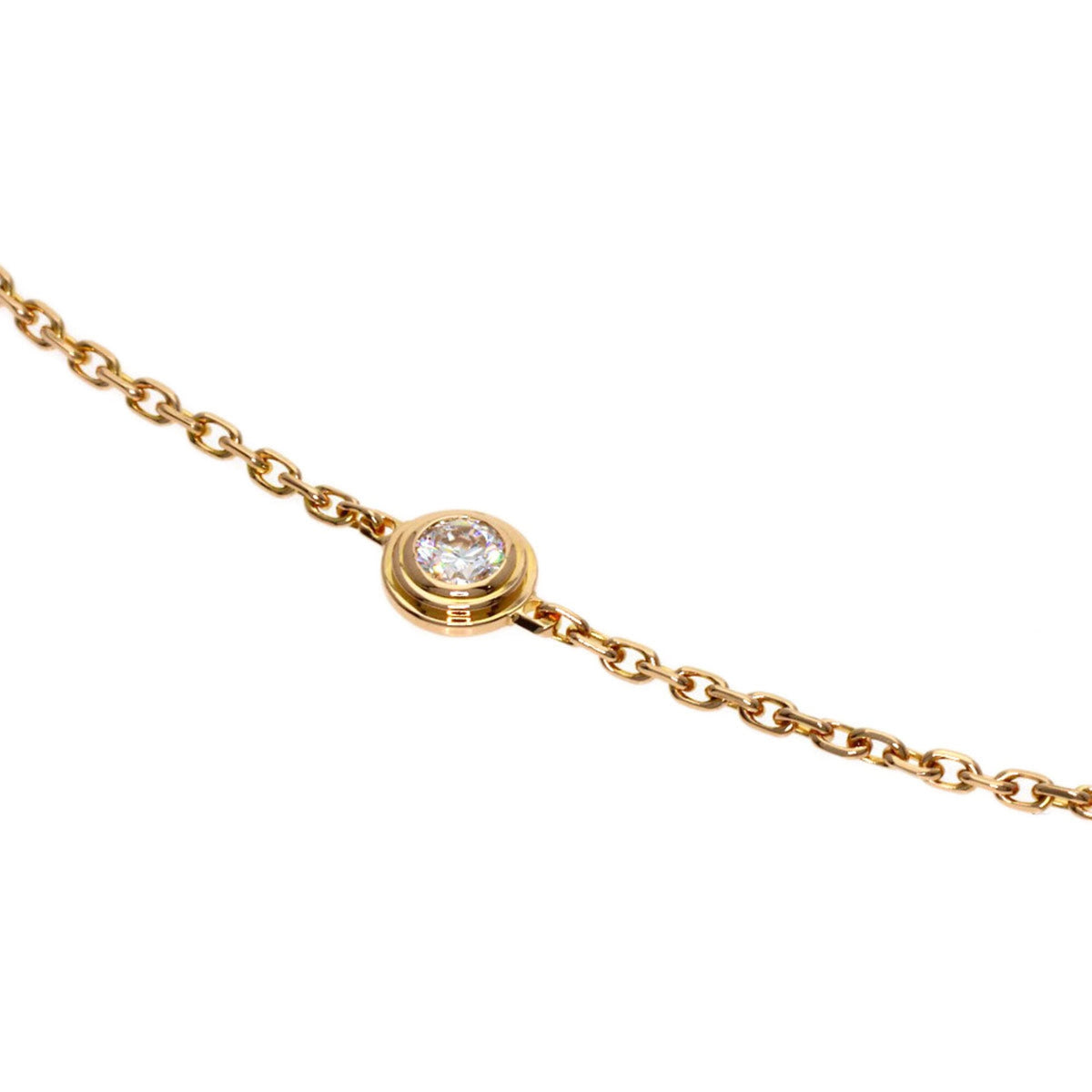 Bracelet 18K Rose Gold with Diamond Mini