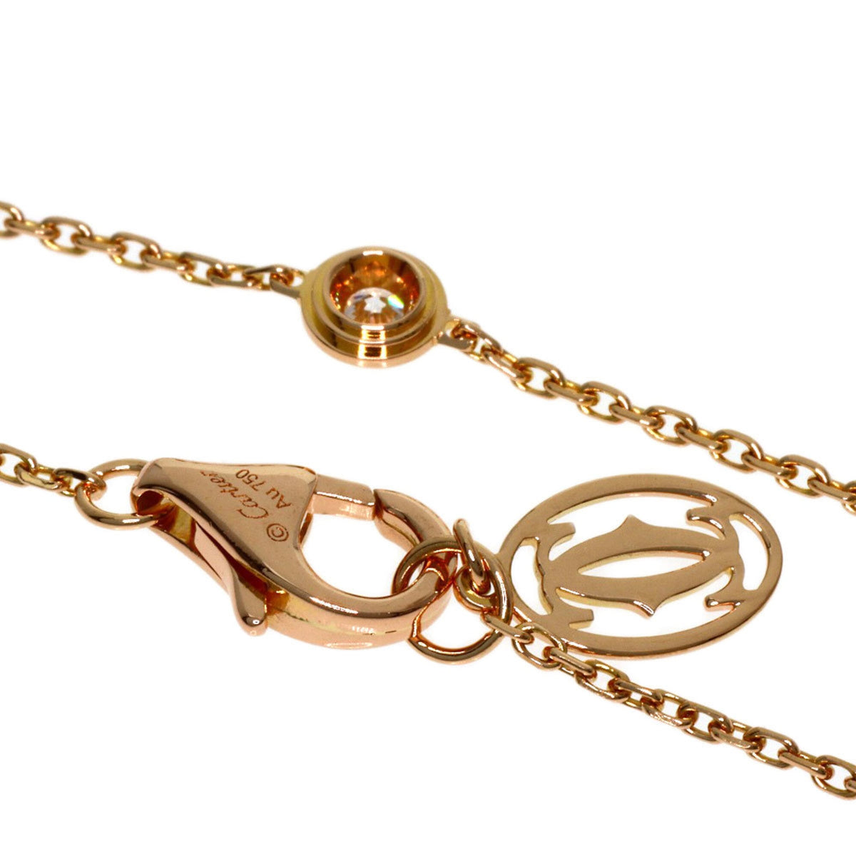 Bracelet 18K Rose Gold with Diamond Mini