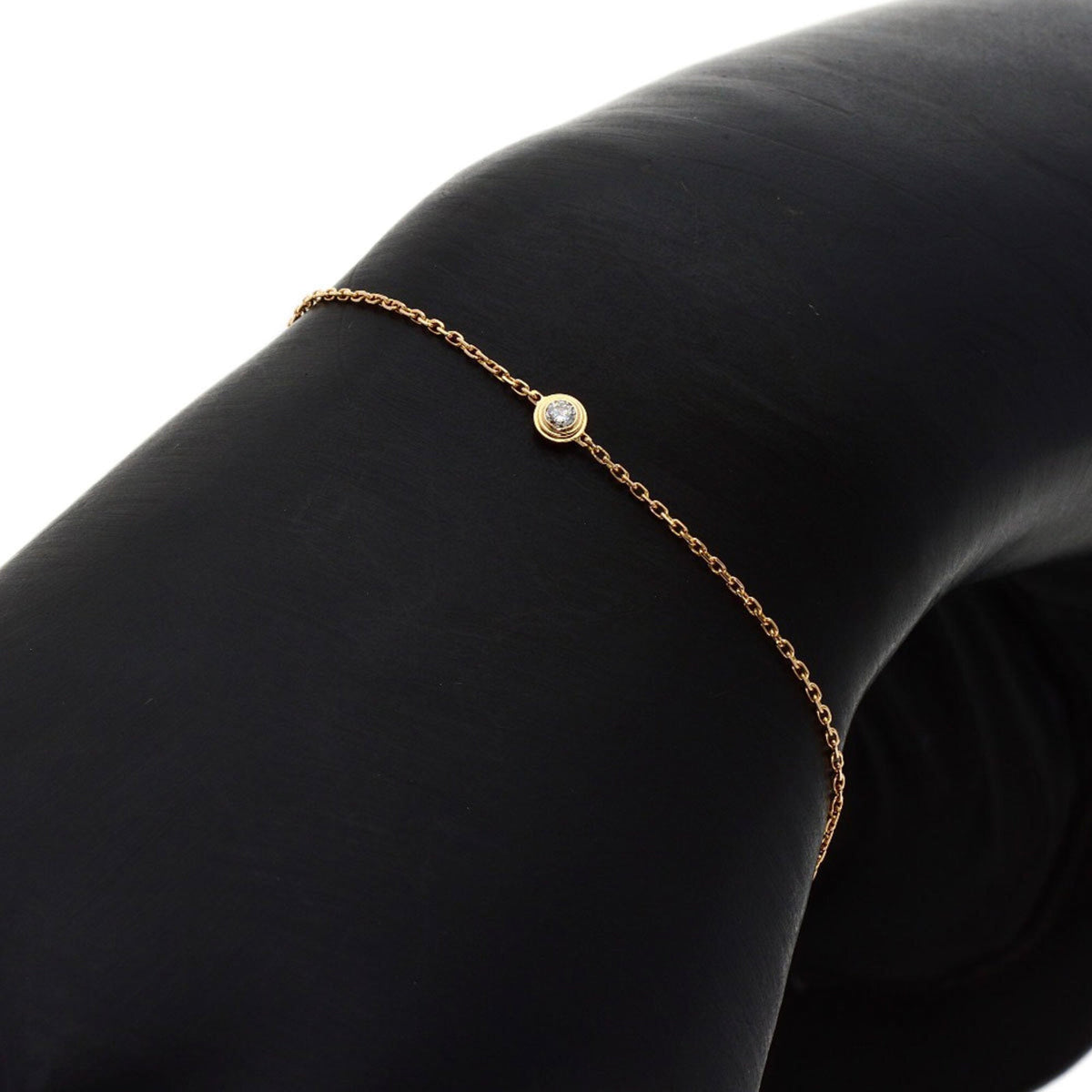 Bracelet 18K Rose Gold with Diamond Mini