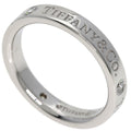 Band Ring Platinum with Diamond