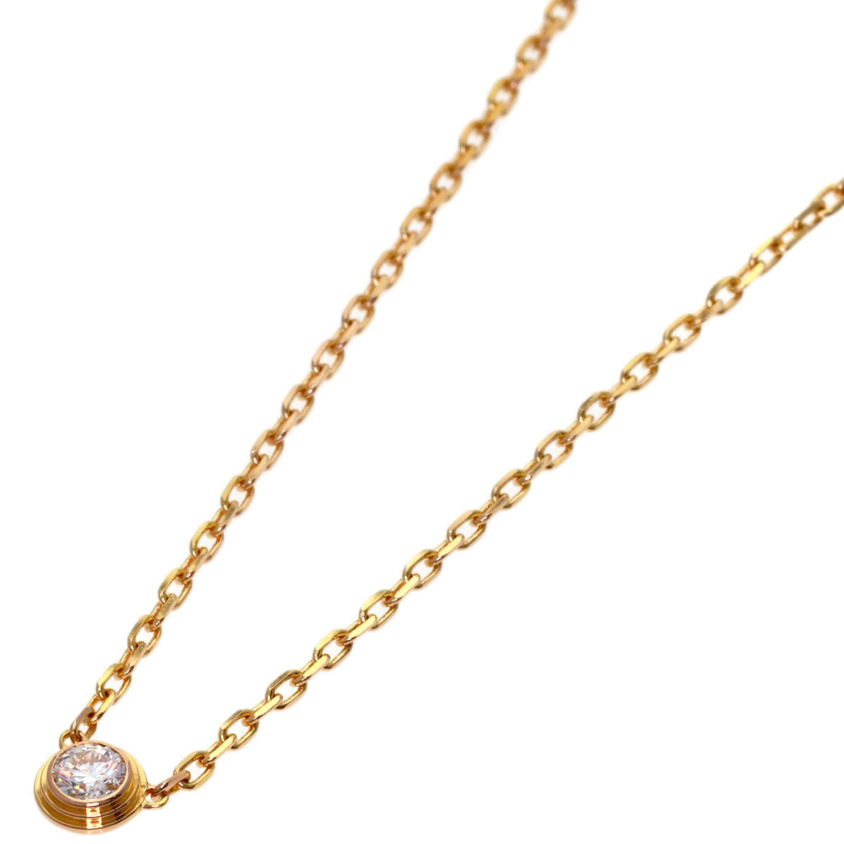 Damour Small Pendant Necklace 18K Rose Gold