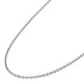 Pendant Necklace 18K White Gold