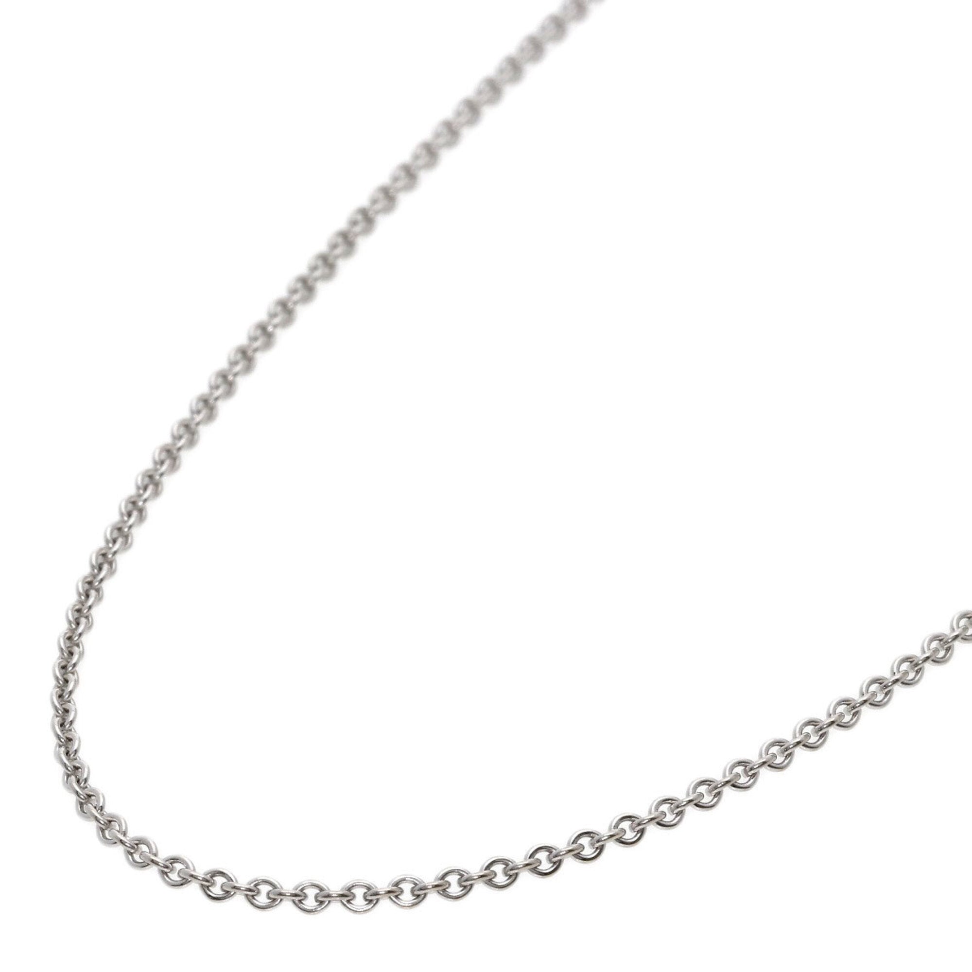 Pendant Necklace 18K White Gold