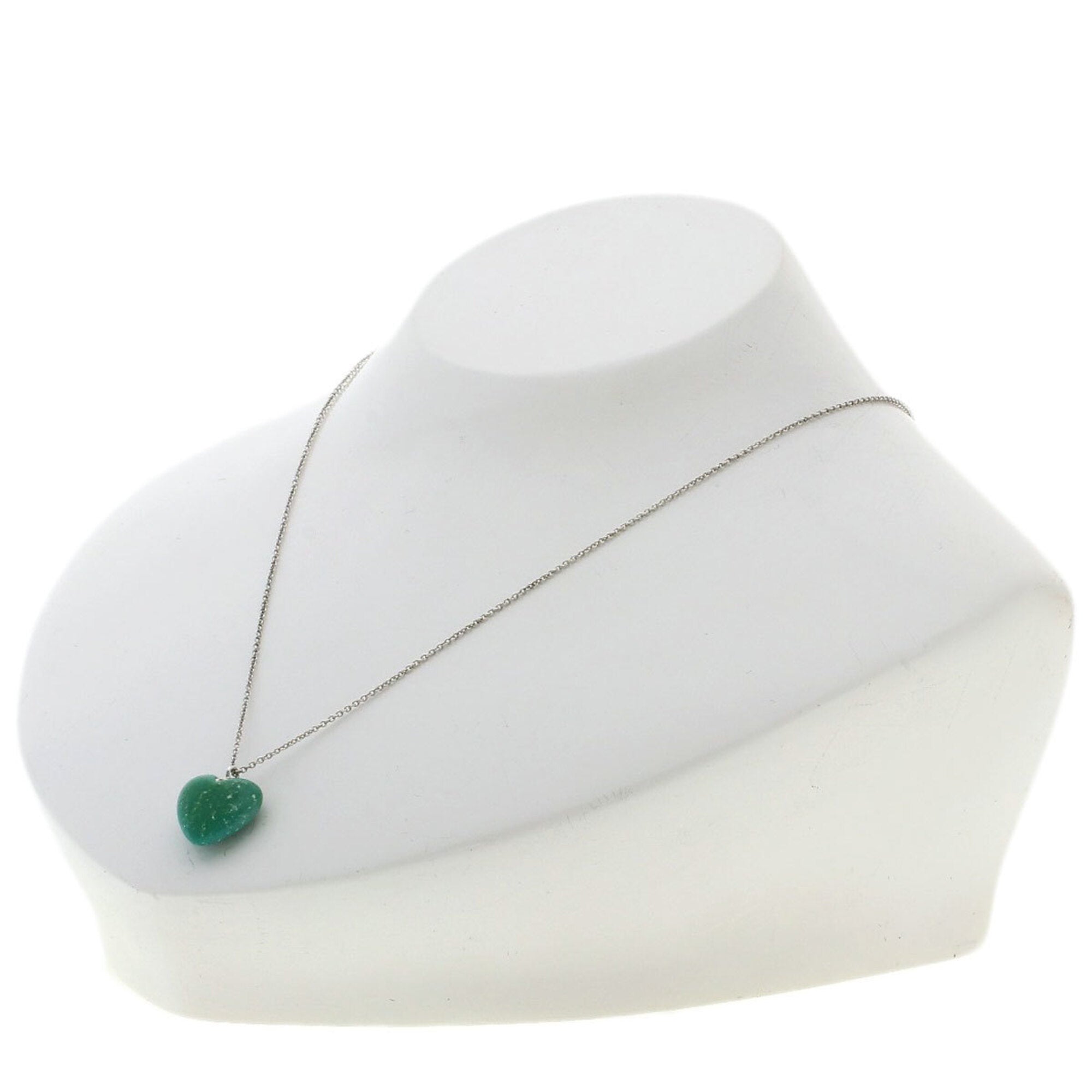 Vintage Pendant Necklace Sterling Silver with Turquoise