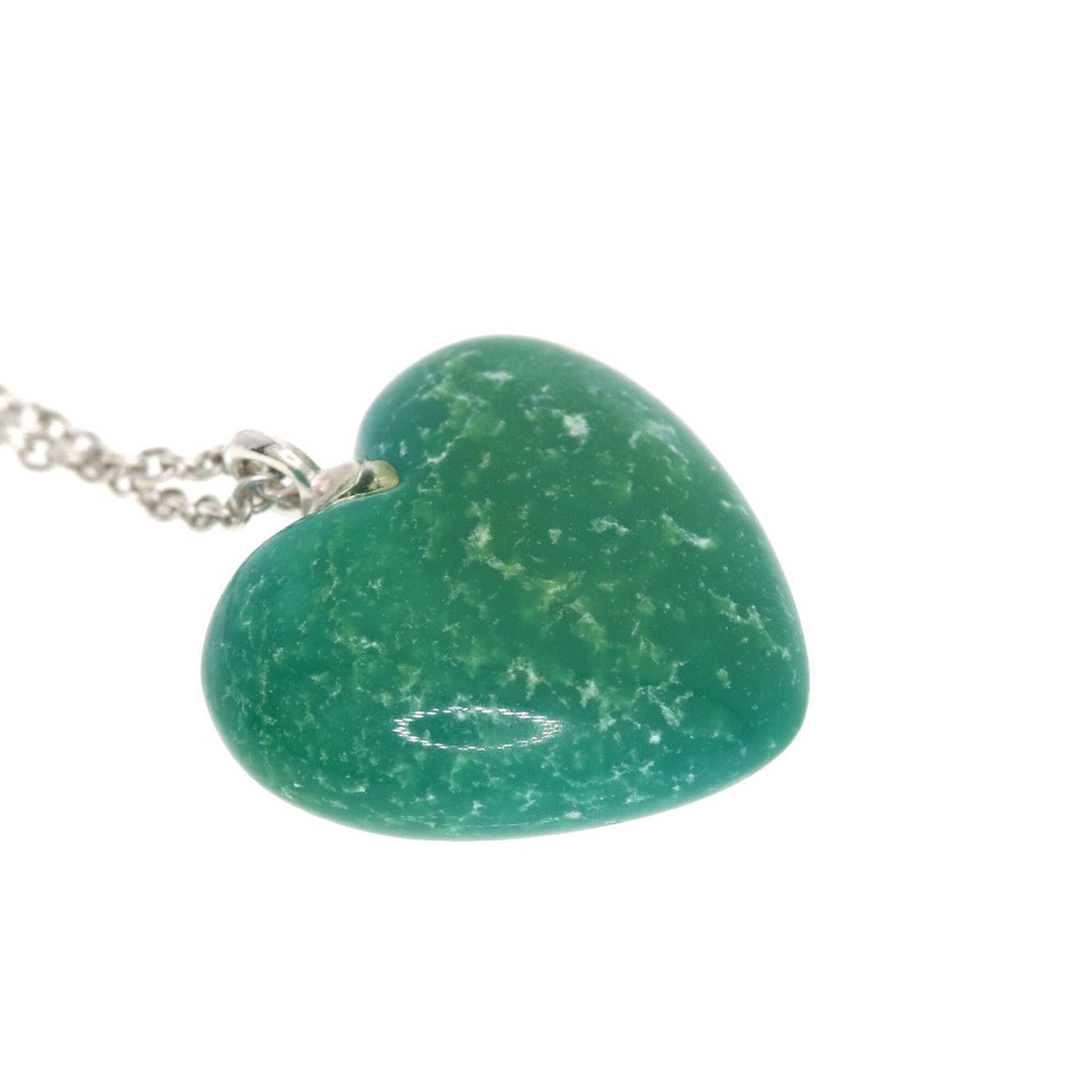 Vintage Pendant Necklace Sterling Silver with Turquoise
