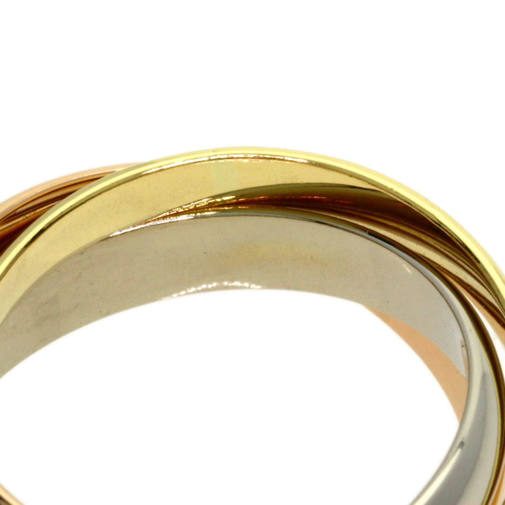 Trinity Ring 18K Yellow Gold and 18K White Gold
