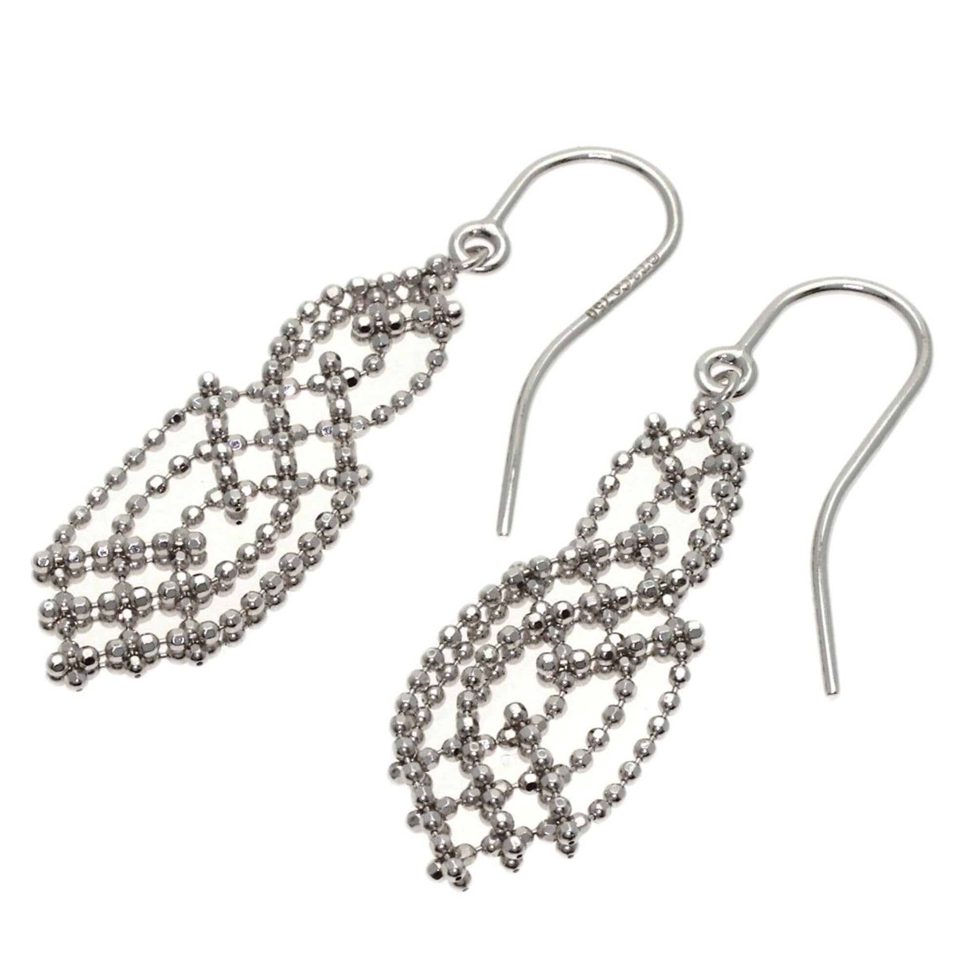 Earrings 18K White Gold