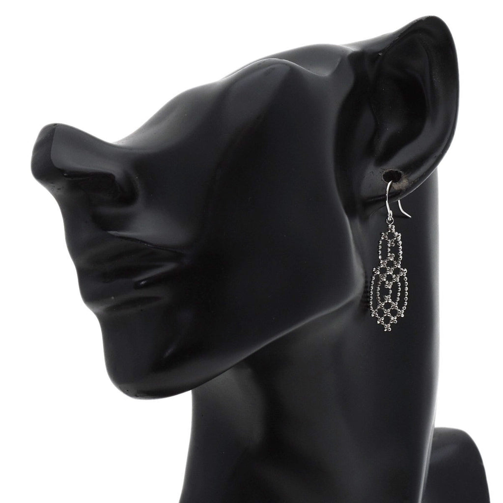 Earrings 18K White Gold