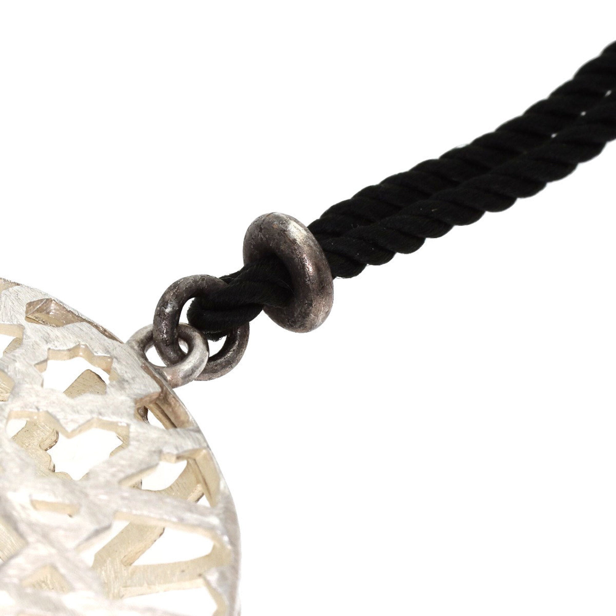 Marrakech Dome Pendant Necklace Sterling Silver