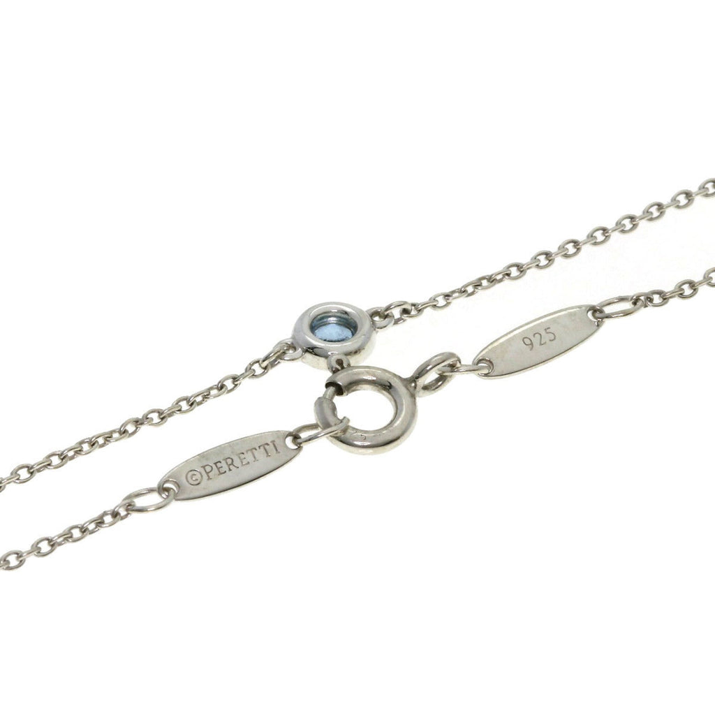 Elsa Peretti Diamonds By The Yard Pendant Necklace Sterling Silver