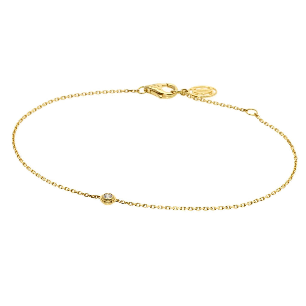Bracelet 18K Yellow Gold Mini with Diamond