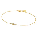 Bracelet 18K Yellow Gold Mini with Diamond