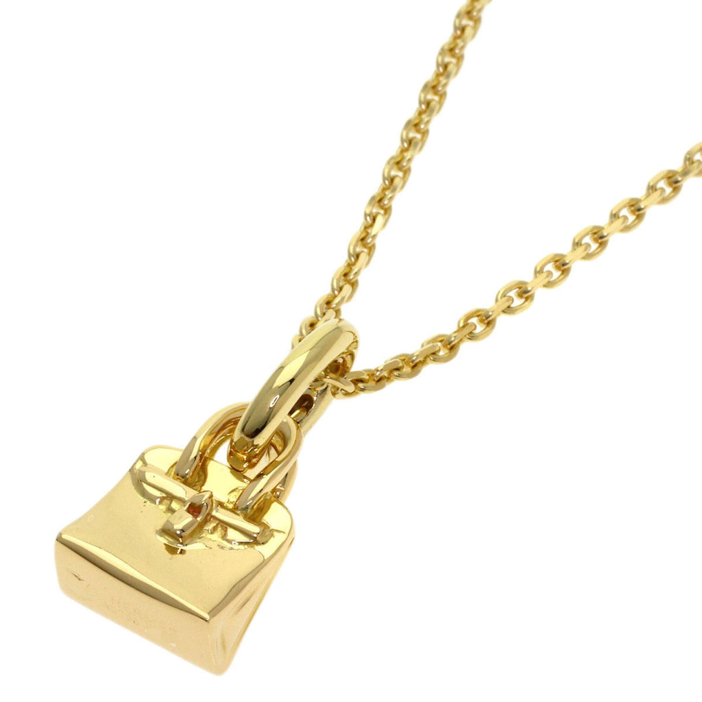 Amulette Birkin Pendant Necklace 18K Yellow Gold