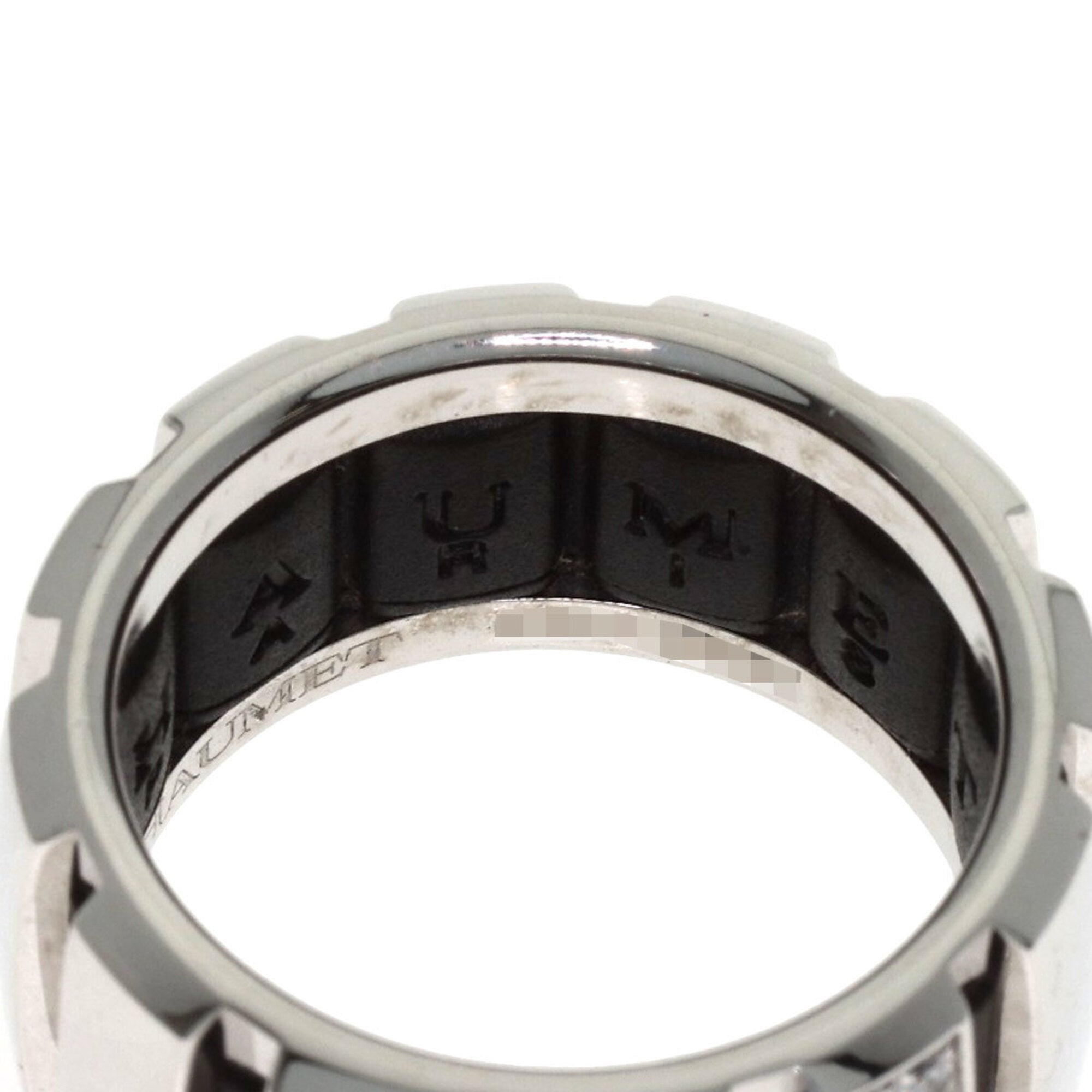 Class One Ring 18K White Gold with Diamond