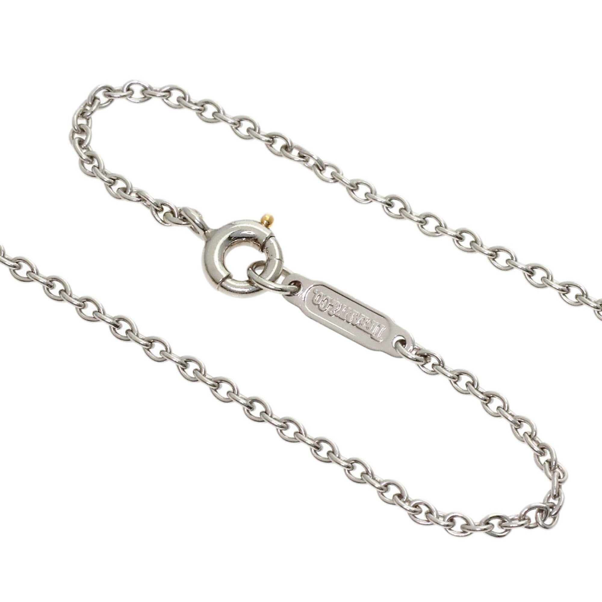 Frog Motif Pendant Necklace Platinum and 18K Yellow Gold with Pearl Diamond and Emerald