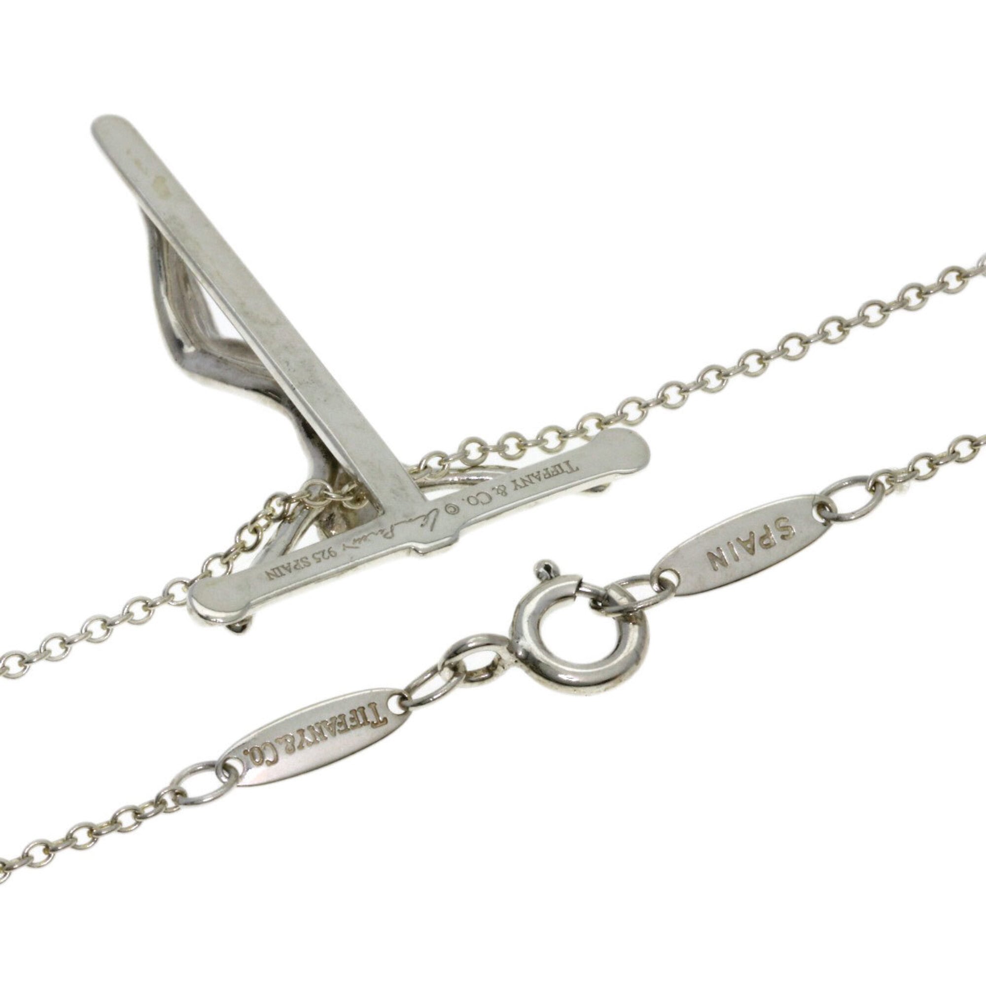 Crucifix Pendant Necklace Sterling Silver